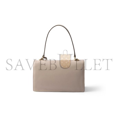 PRADA SOFT SOUND MEDIUM LEATHER SHOULDER BAG 1BN023 (28*16*10cm) 